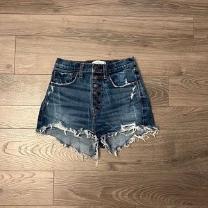 Abercrombie & Fitch Curve Love Mom Shorts Size 2